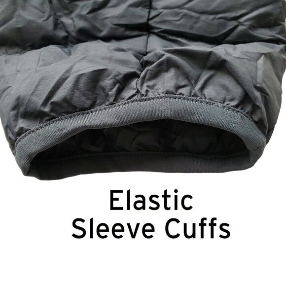HEATKEEP Puffer Jacket Real Down Filled Super Lightweight Techwear Size L - Picture 9 of 16